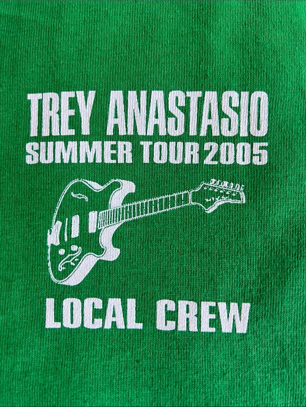 Trey Anastasio 2005 Local Crew Tour Tee
